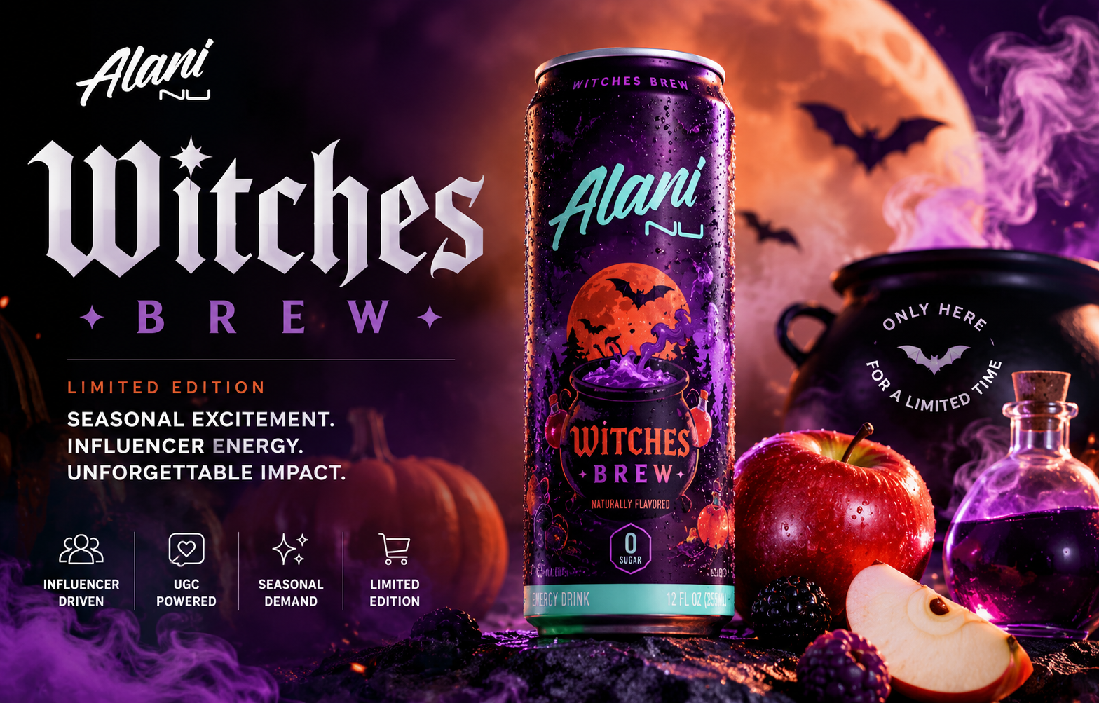 Alani Nu — Witches Brew campaign thumbnail
